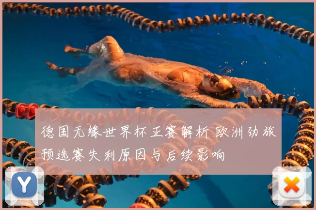 德国无缘世界杯正赛解析 欧洲劲旅预选赛失利原因与后续影响
